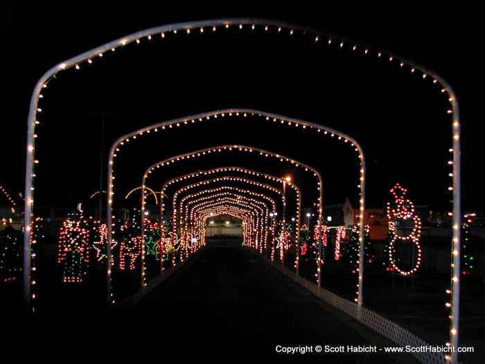 We ended our trip visiting the lights at the inlet.