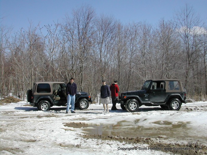 After the long ride out, we took a break to relax.