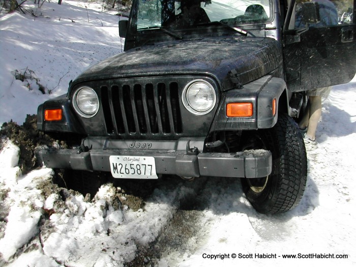 Then a few more over Mathew getting stuck, again, while trying to pass them.