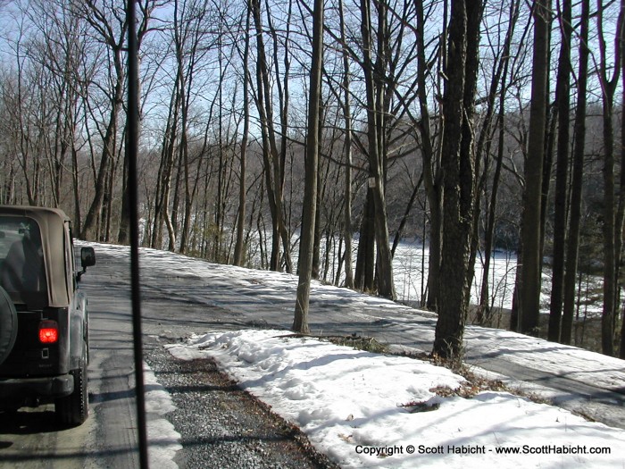 This is the Frederick watershed. It's the backside of the area we've been driving around in.