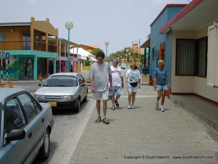 Kralendijk is the largest town on the island that has a total population of about 40,000.