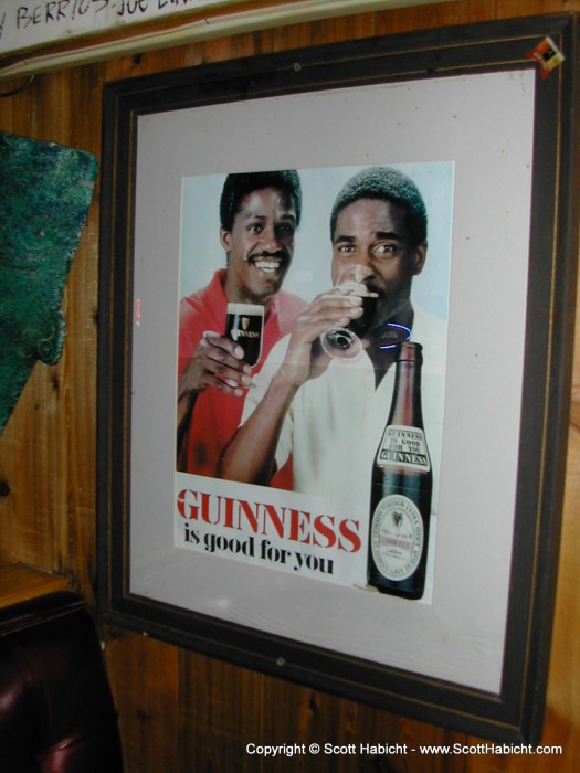 Yes, even the brothers drink guinness.