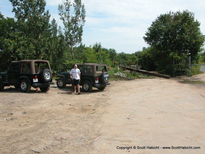 The area is an old dump that has been closed.