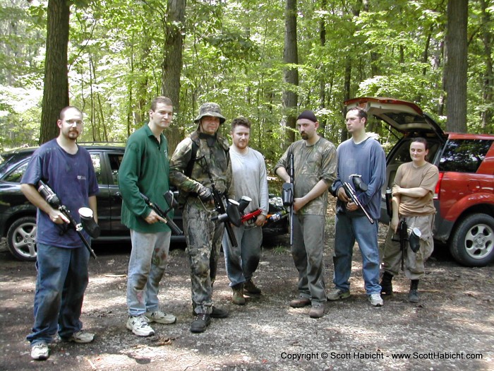 It was a great day for paintball, no doubt about it!!!