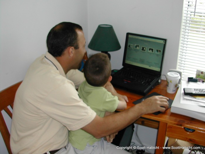 Dave shows Mark where to find porn on the internet.