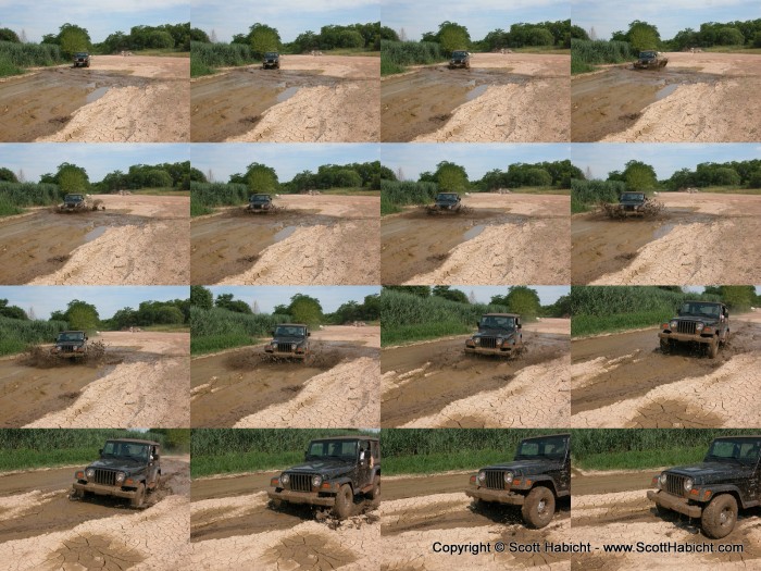 A feature of my camera I've never used before. It takes 16 quick pictures in the same pixel area of one regular photo.