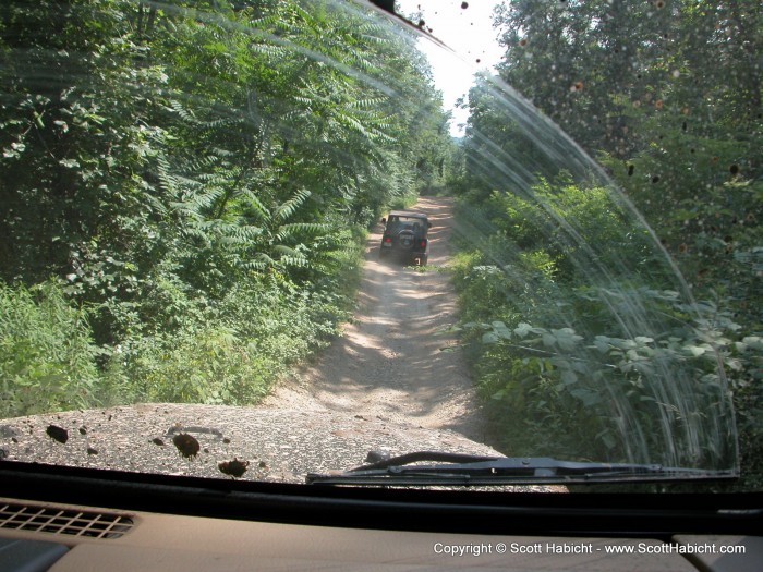 You never know what you're going to find at the end of these trails.