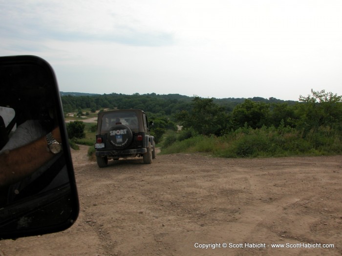 With Mathew now worried about the tire, it was time to leave.