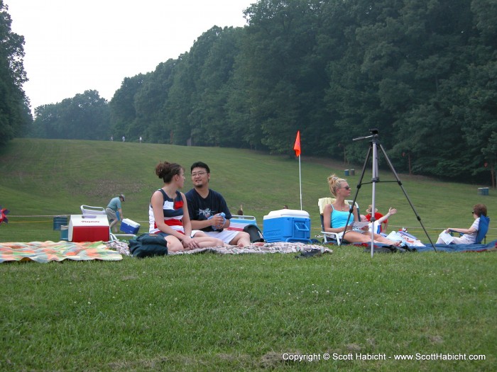 We arrived at the park to find a beautiful day.