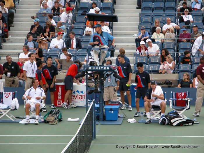 So while David Nalbandian and Andy Roddick rested.....