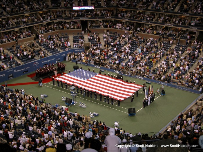 While the color guard let you know what country you are in.