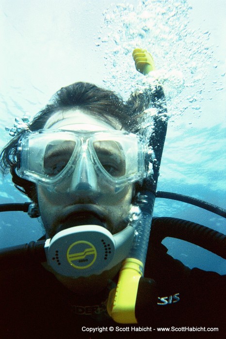 The underwater me.