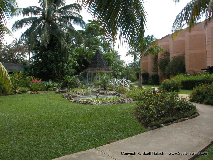 One of the areas you could get married at on the resort.