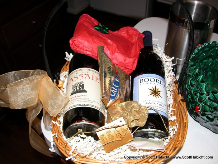 What is this gift basket for...