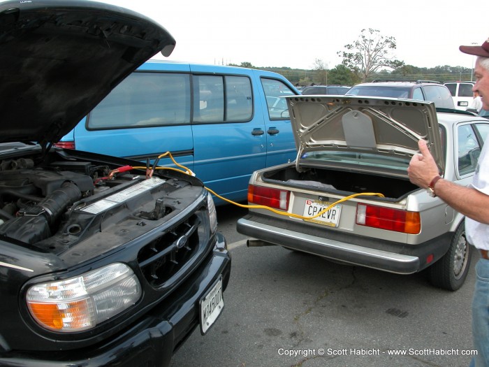 We're trying to bring to life the dead body he has in his trunk.