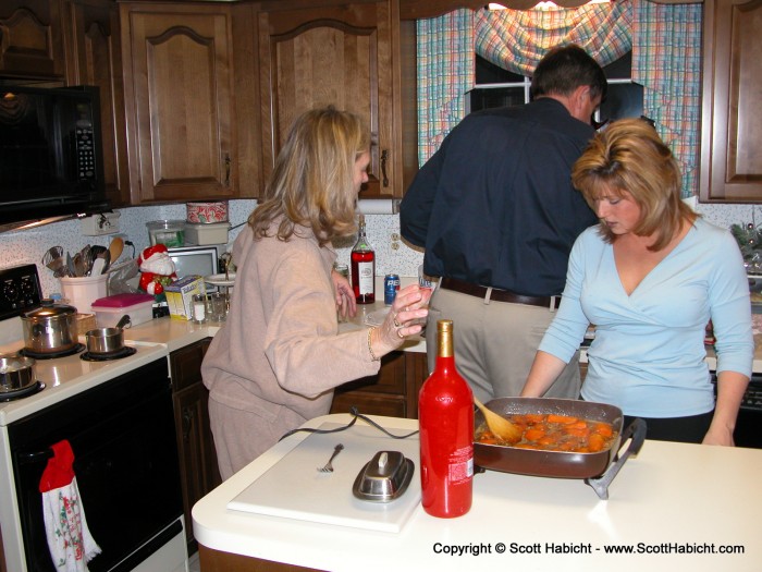 Over to my mother-in-laws house for dinner.