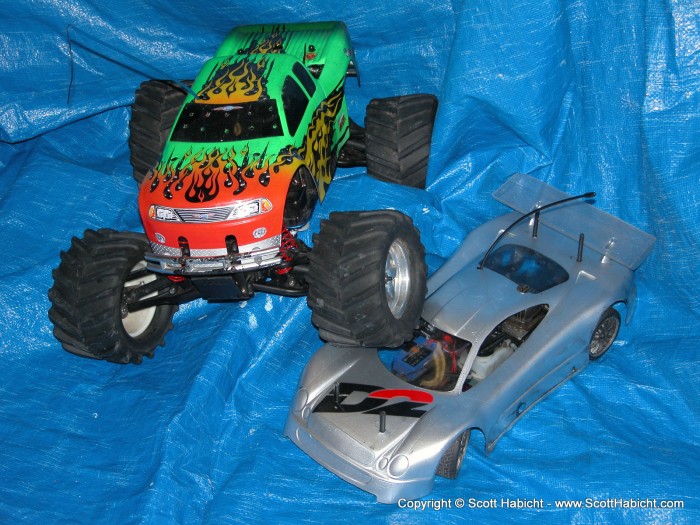 My brother's RC car hobby.