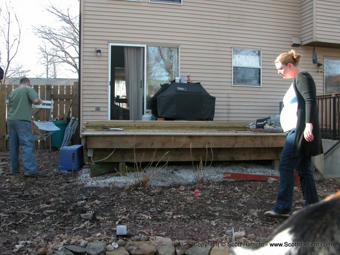 My brother is re-doing the railing on his deck....