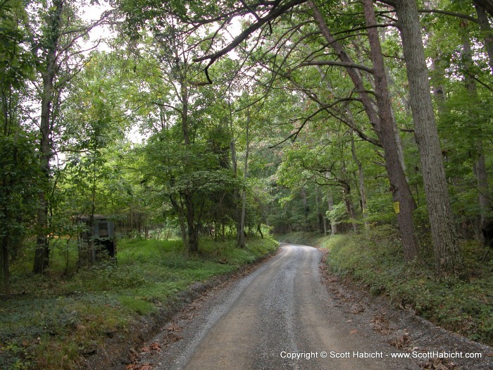 Sometimes those automated route planners don't always pick the most well maintained roads.