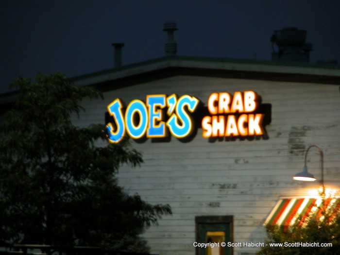 Later that night, Kelli and I got crabs (yes that was a sad attempt at humor).