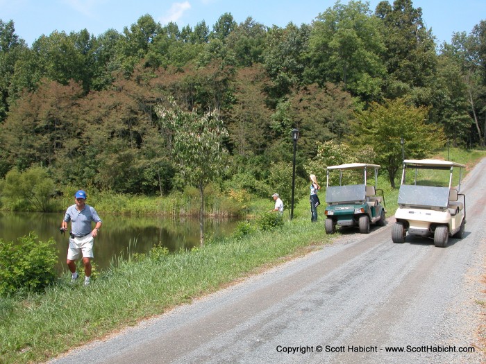 We decided to let them do their thing, and hopped back into our golf cart to continue our tour.