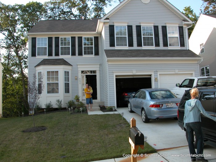 On our way to New York for the US Tennis Open, we stopped by Brian's house to say hello.