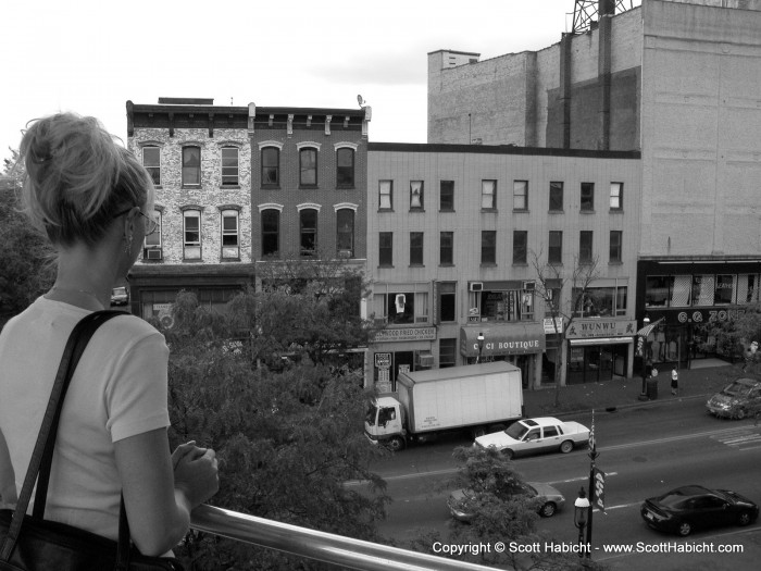 Later in the day, we went to the train station to spend the day in New York City.