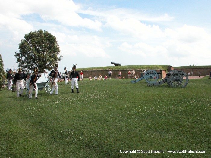 I took a trip over to Fort McHenry one afternoon.