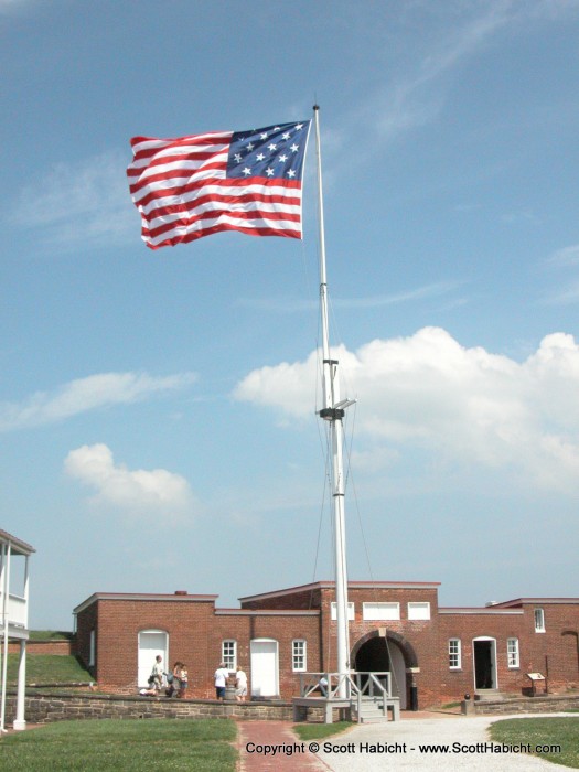 Trivia time...name the states the stars on the flag stand represent.