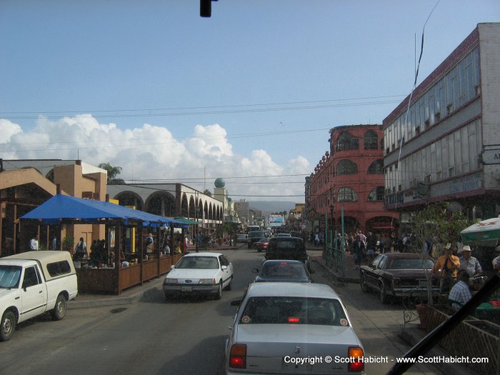 It seems that while in downtown Ensenada I realized I didn't take any pictures of us drinking wine. Oh well.