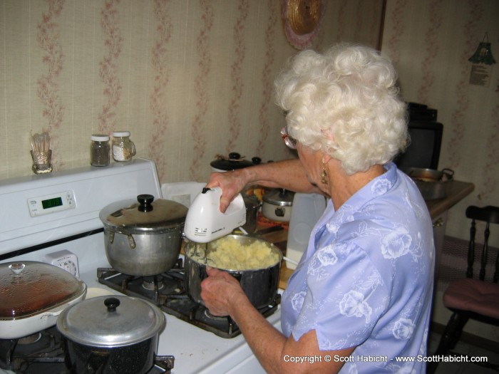 The Sunday after the real Thanksgiving is spent with this Grandmother.