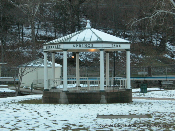 The park, from where the water flows so freely.