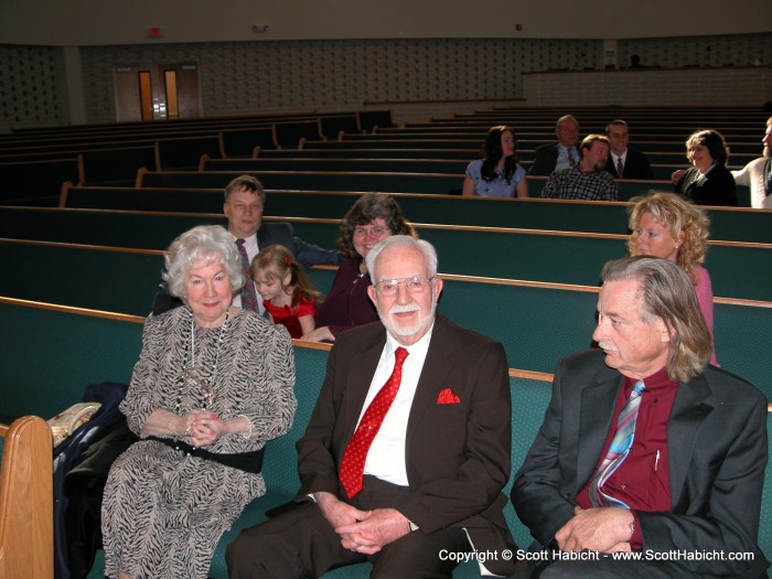 Family day, and we've all shown up for a wedding.