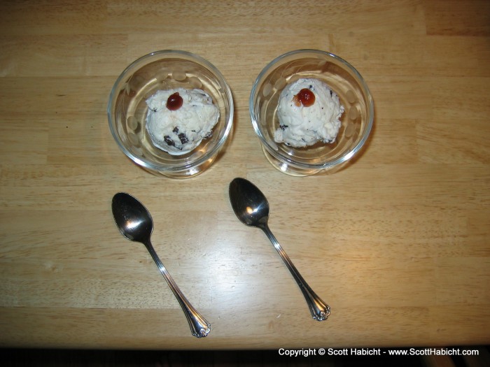 Check out the presentation on dessert.