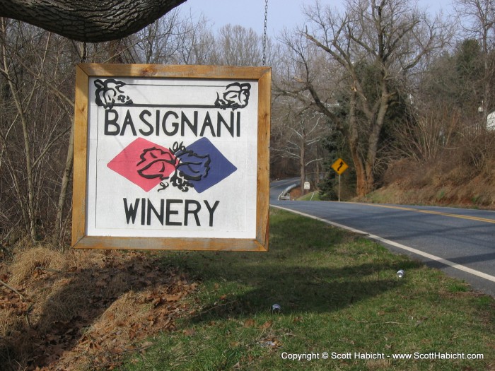 While we were out that way, we figured, "Why not hit another winery?"