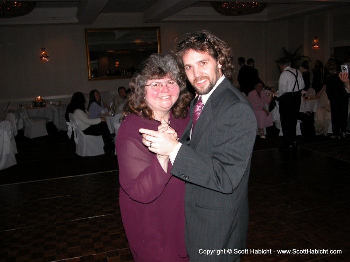 I had my own mother-son dance.