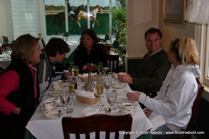 Afterwards, it was back the restaurant for a breakfast of the foods we just saw.