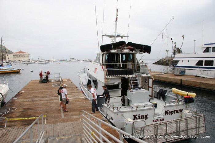 Our second day of boat dives, and I'm bringing both cameras today.