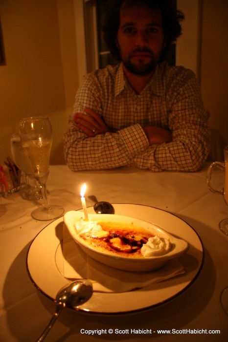 And so was my birthday dessert.