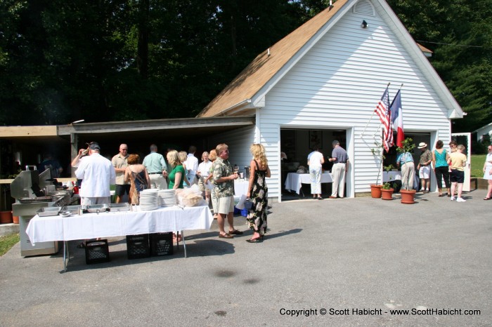 All the wine and food you could eat in a pleasant country setting.