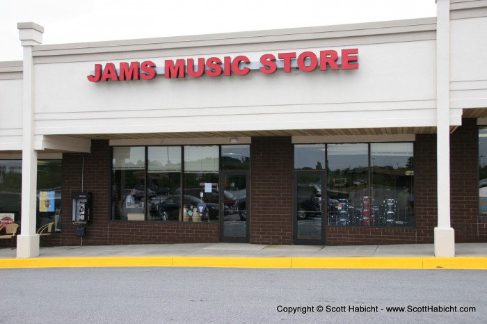 Jams Music Store, owned by a good friend of mine, Steve Kilgallon.