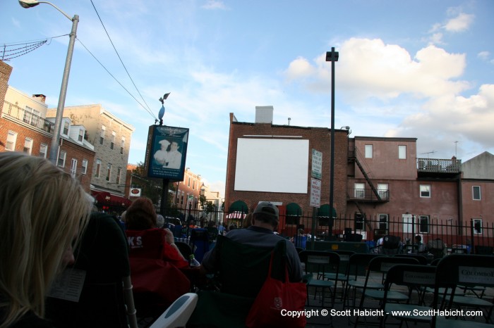 Friday nights in the Summer are a great time to see an open air movie in Baltimore's Little Italy for free.