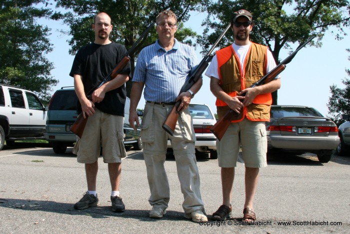 What better way to do a little father/son bonding than with guns.