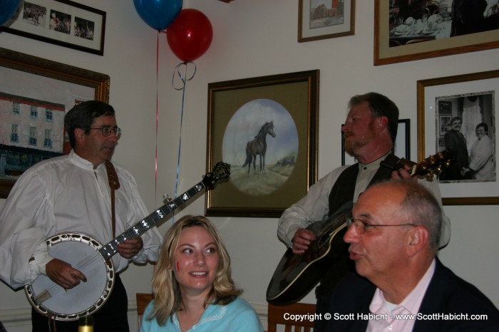 They actually played dueling banjos, very cool.