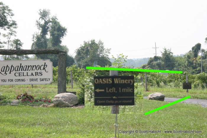 Geeee, where do you think we should go after leaving the first winery??