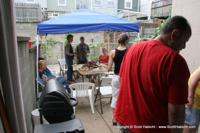 Jenny Chou had us over for a crab feast.