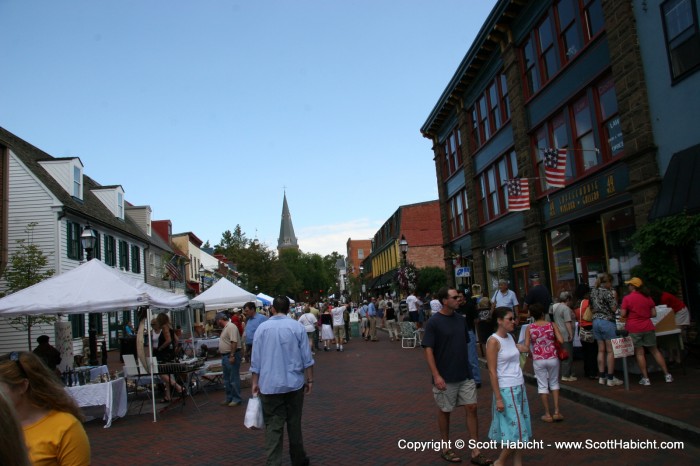 And decided to hang out in Annapolis for the rest of the day.