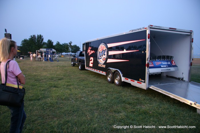 For you NASCAR fans, and might I add, Lite beer sucks!!!