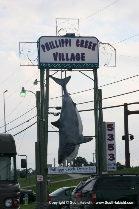 When we were done, we headed to Phillippi Creek for some food.