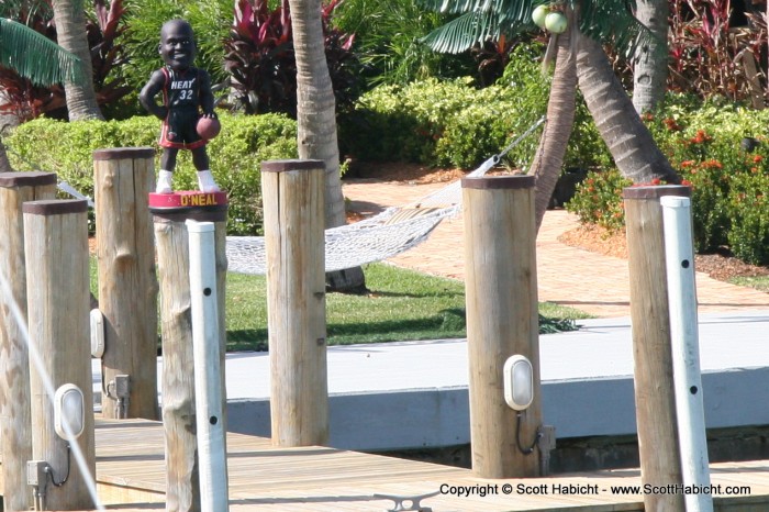 Check out the Shaq statue.